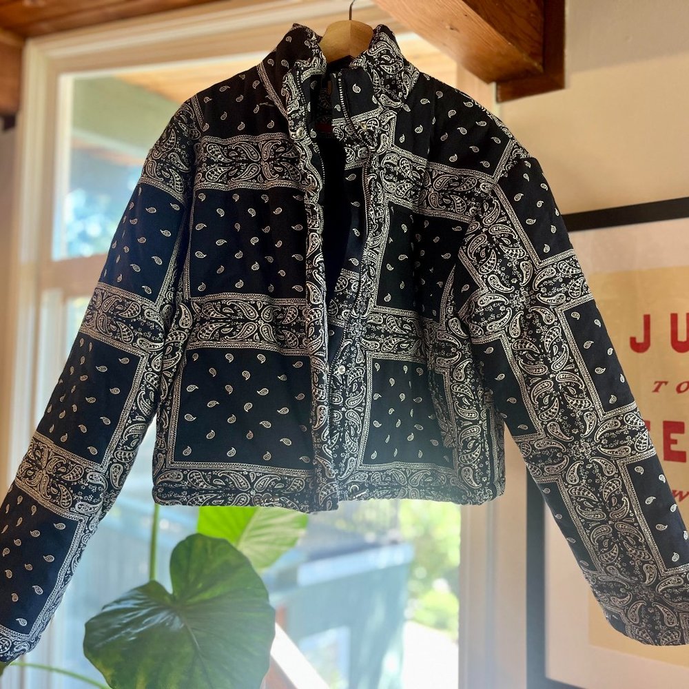 Gianina Puffer Bomber Jacket